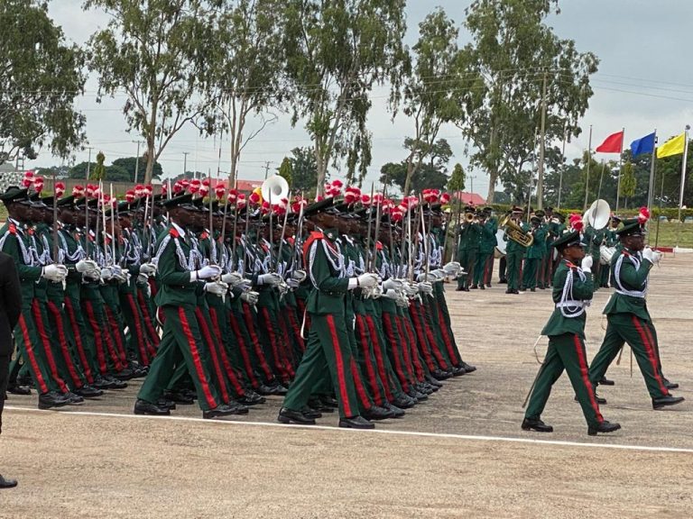 Nigerian Army Commissions 373 New Cadets at Jaji