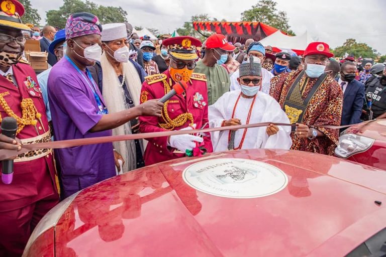 Governor Akeredolu Inaugurates Operation Amotekun in Ondo