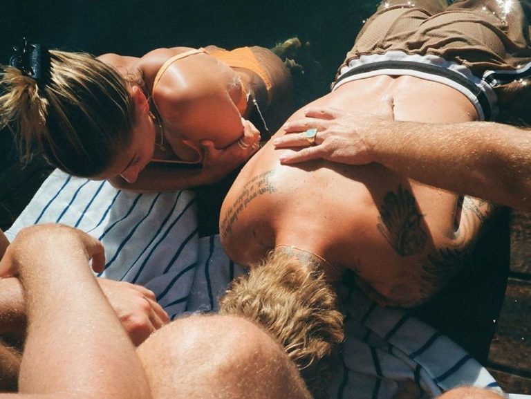 Justin Bieber Shares Intimate Moments of Baptism with Wife Hailey Baldwin