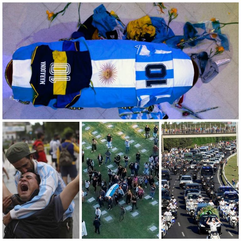 Maradona buried amid tears in Argentina