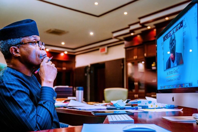 Provide employment opportunities for Nigerian youths, Osinbajo tells Huawei CEO