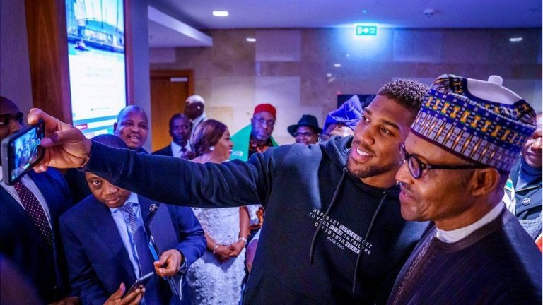 Anthony Joshua will go places – Buhari