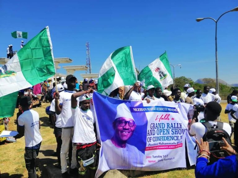 Group holds grand rally in support of Buhari’s administration