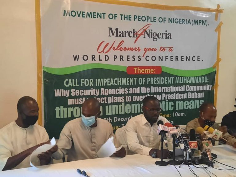 Group fingers NASS members, PDP behind fresh plots to undermine Nigeria’s democracy