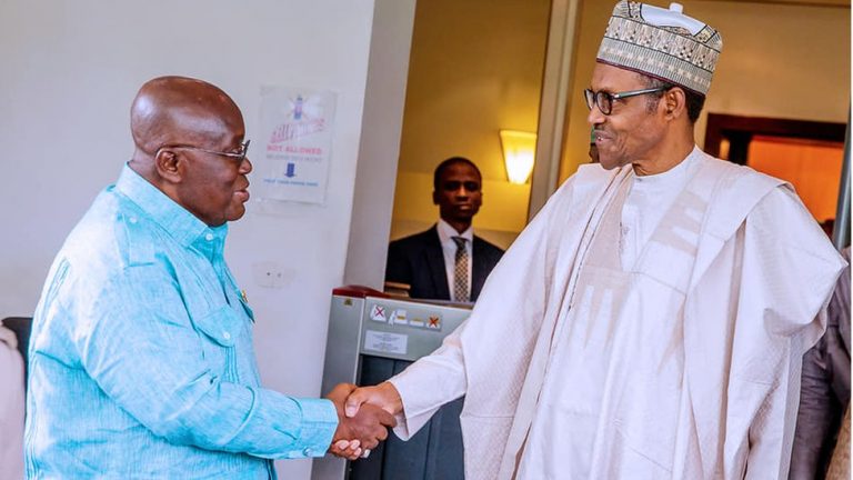 Buhari congratulates Ghana’s Akufo-Addo on re-election