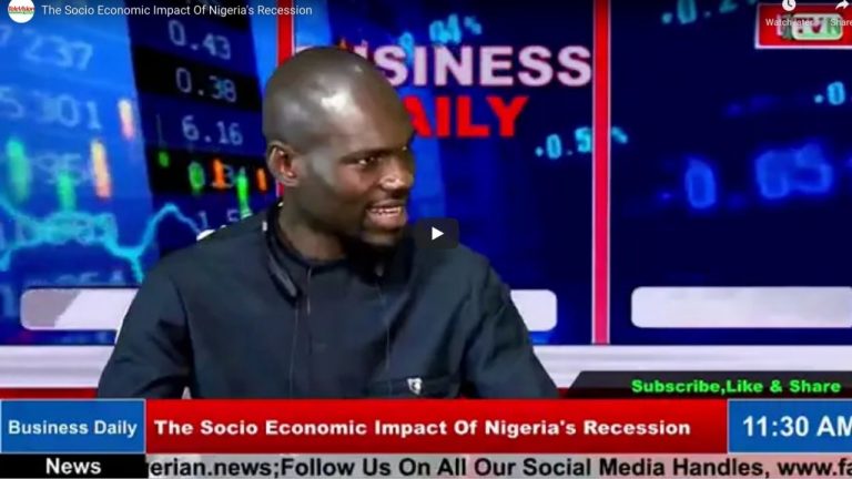 The Socio Economic Impact Of Nigeria’s Recession