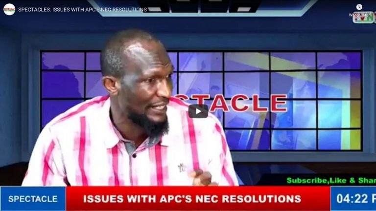 SPECTACLES: ISSUES WITH APC’S NEC RESOLUTIONS