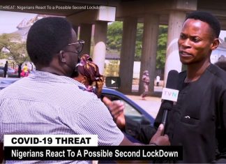 COVID 19 THREAT: Nigerians React To a Possible Second Lockdown