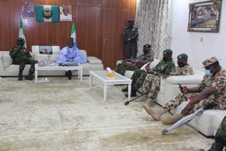 Buratai in Yobe, Assures Gov of Drastic Security Measures for the North East