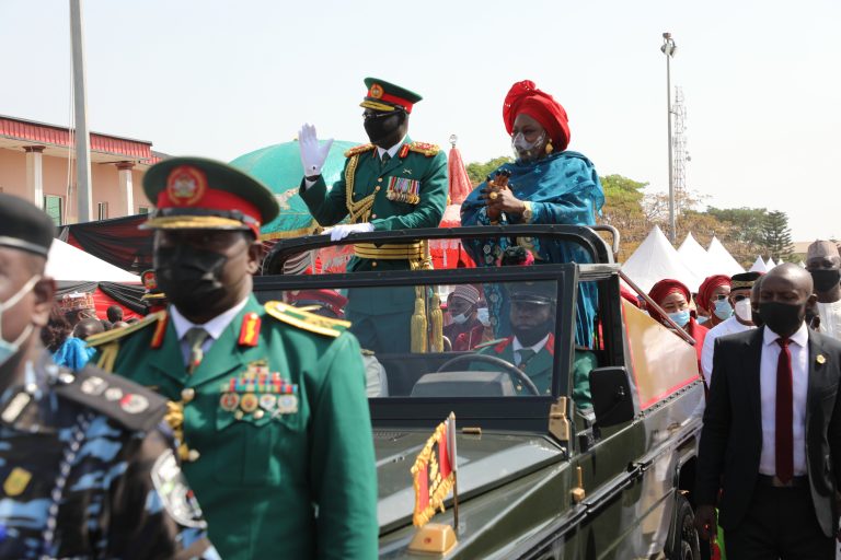 Buratai pulls out of military service in a colourful ceremony