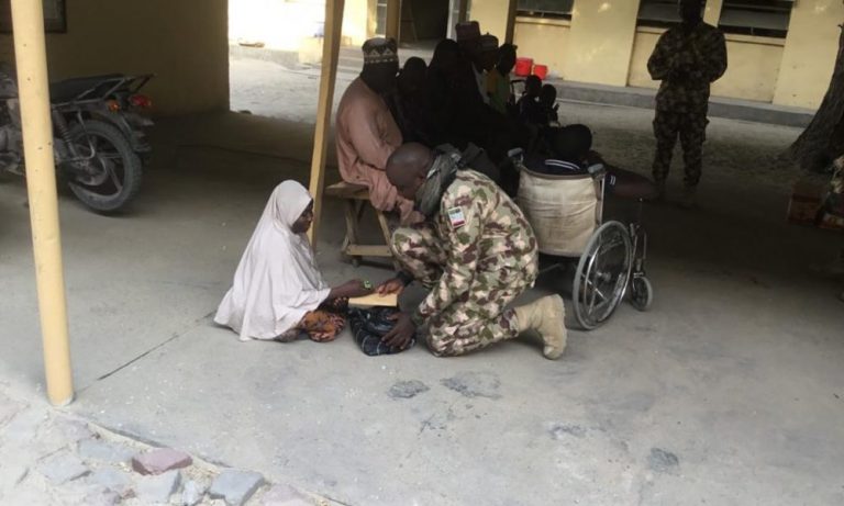 GOC 7 Div. supports over 1,000 disabled persons with relief materials, cash in Maiduguri