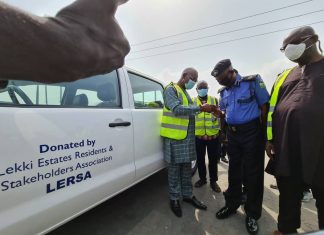 LERSA donates patrol van to police