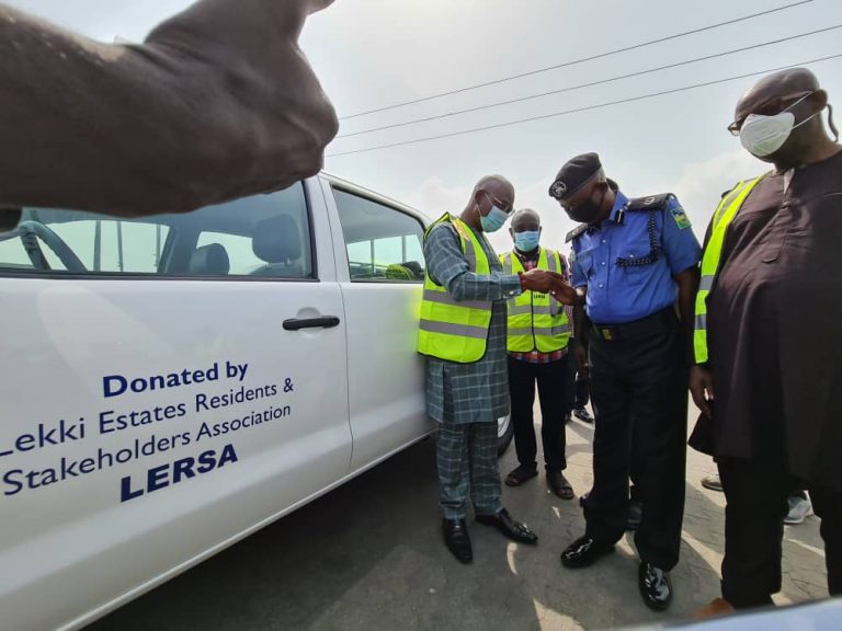 LERSA donates patrol van to police on Thursday