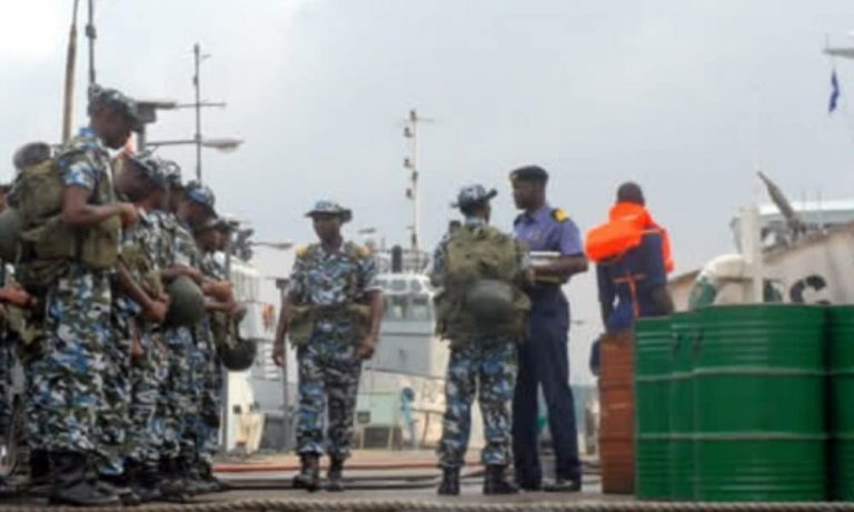 1,339,000 litres of illegally refined petrol, 500,000 litres of kerosene and 9,856 barrels in Niger Delta creeks of stolen crude oil recovered 