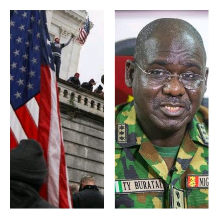 Capitol Hill and a salute to Nigerian Military