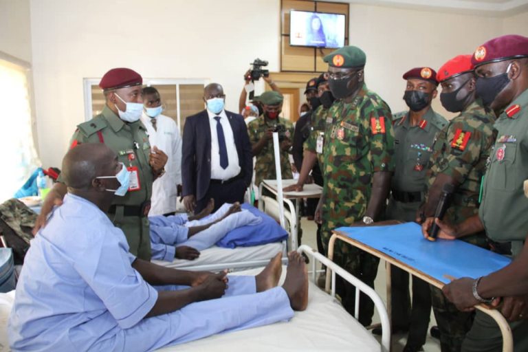 We are well catered for, ready to return to battle front – Wounded soldiers