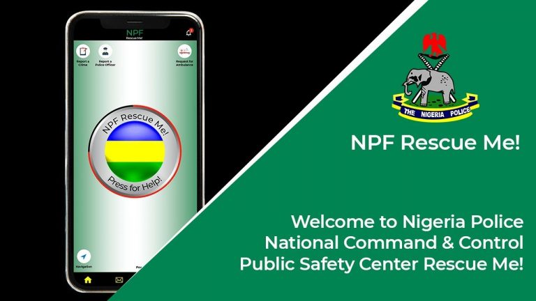 See how the newly launched Police crime fighting App, ‘NPF Rescue-me’ works