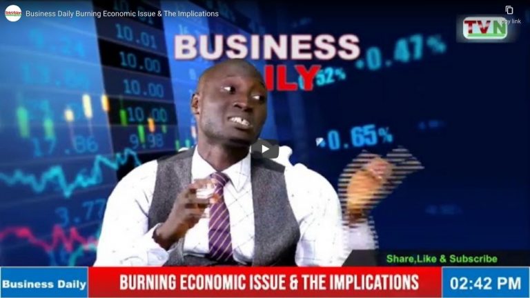 Business Daily Burning Economic Issue & The Implications