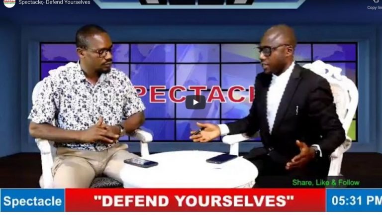 “Defend Yourselves”