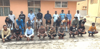 EFCC arrests 28 internet fraud suspects