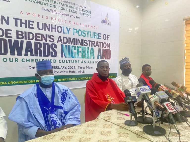 LGBTQI: Inter-religious group chides Biden, says threat contravenes sovereignty, democracy of nations