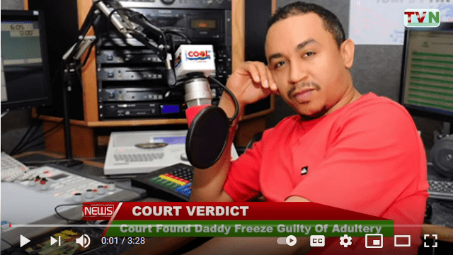 Court Found Daddy Freeze Guilty Of Adultery