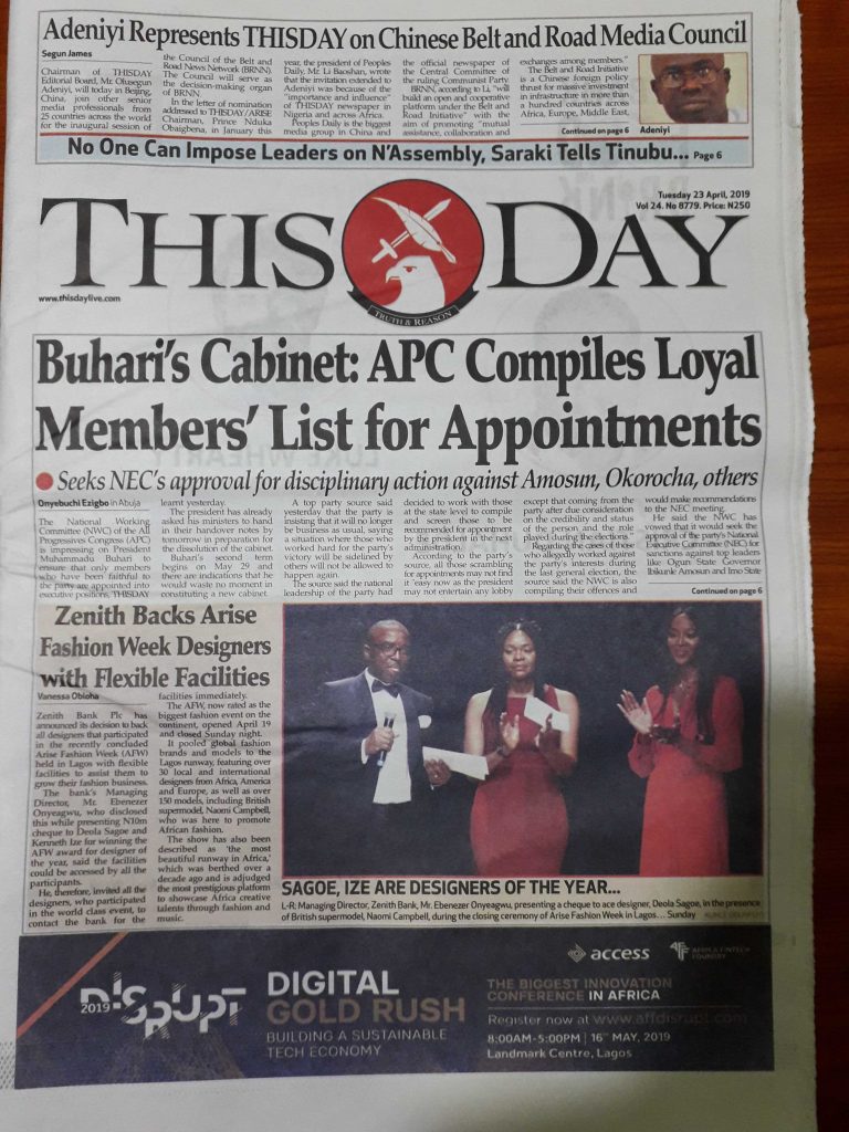 PRESS/NEWSPAPER REVIEW: Press Talk 23rd April, 2021