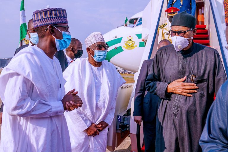 President Muhammadu Buhari has returned to Abuja after a profitable medical examination in the UK.