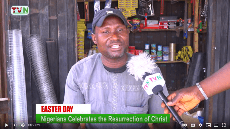 EASTER DAY: Nigerians Celebrates the Resurrection of Christ