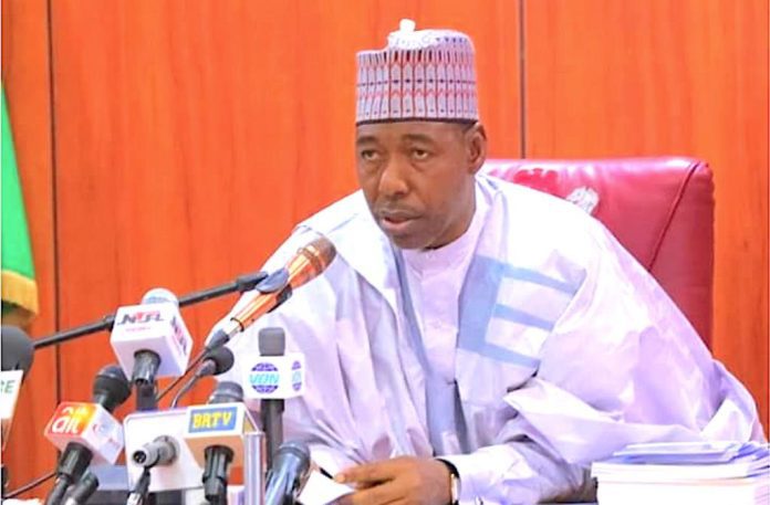 Borno Governor Orders Deployment Of 1.4 Billion Naira Of Construction Machines