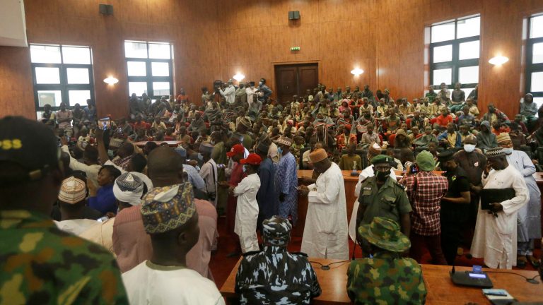 Buhari on Wednesday welcomed the release of the 27 students of the Federal College of Forestry Mechanization, Afaka, Kaduna State