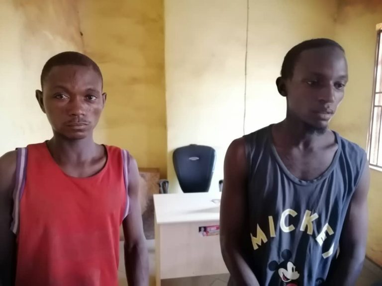 Benue vigilantes arrest two members of kidnapping gang in Otukpo