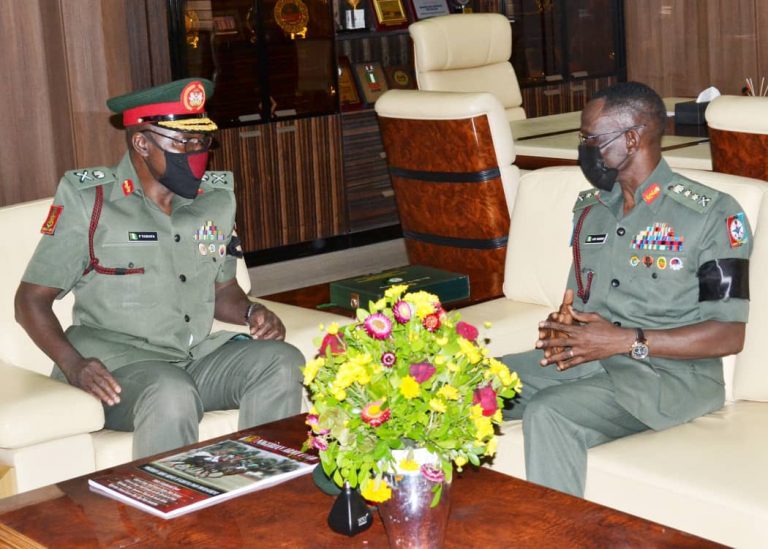 CDS receives new COAS, urges him to build on legacy