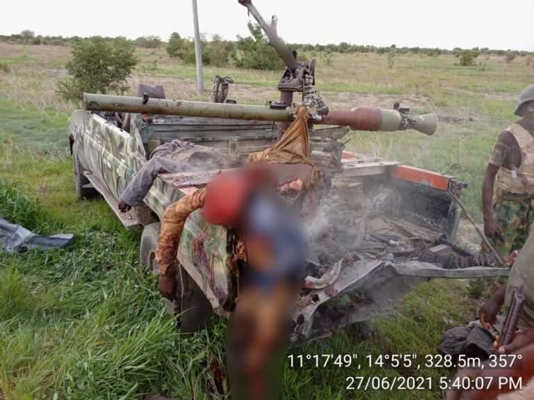 Troops in conjunction with air component crush ISWAP fighters in failed attempt to infiltrate military camp in Borno