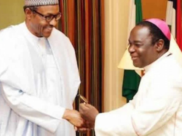 Buhari's Media Attacks Bishop Kuka For Informing The US Congress About The President