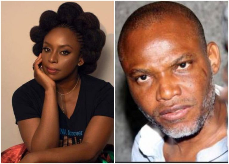 Chimamanda Adichie Discusses Her Support for Nnamdi Kanu