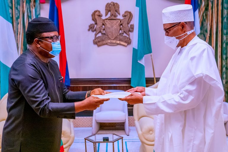 Buhari receives Special Envoy to Paul Biya in Abuja