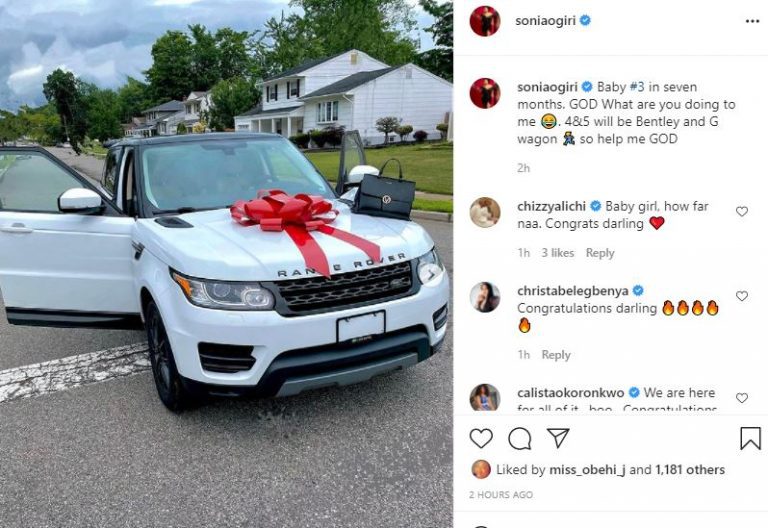 Reactions As Actress Sonia Ogiri Buys Three Cars In 7 Months