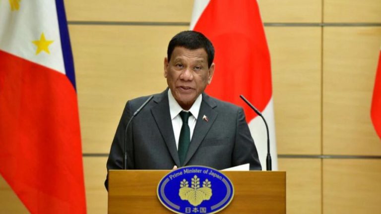 Duterte, Philippines’ president has agreed to run for Vice President in 2022