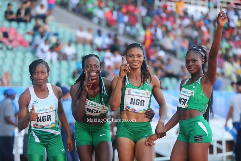 Nigeria’s U-20 team qualifies for the Mixed 4x400m final at the World Athletics Championships