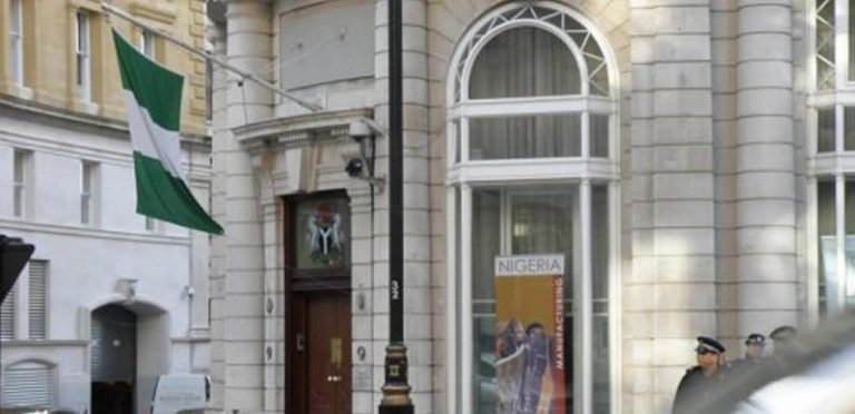 Nigerian Embassy in London has been shut down after personnel tested positive for Covid-19