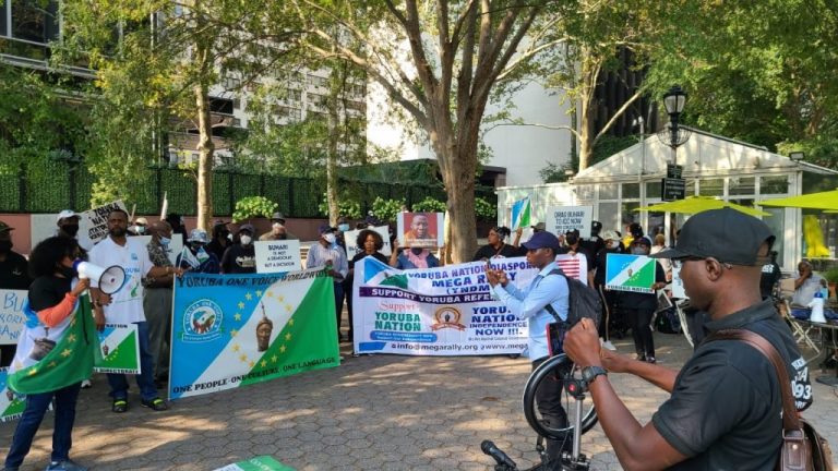 Nigeria has irreversibly failed; intervene to prevent a refugee disaster, separatists write to the United Nations.