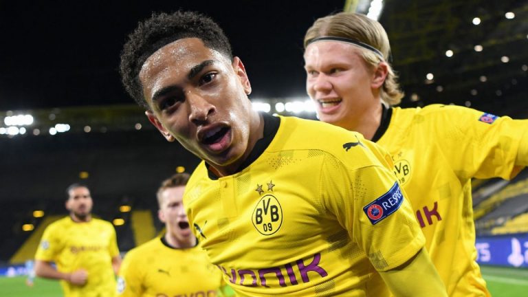 Dortmund’s Haaland and Bellingham have piqued the interest of Manchester United, City, and Liverpool