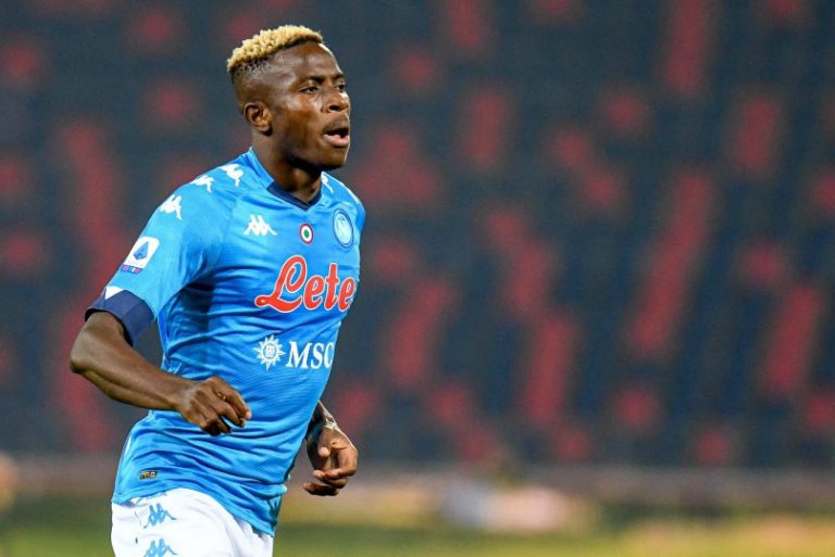 Legendary defender, Bergomi, praises Osimhen ahead of Inter’s match against Napoli