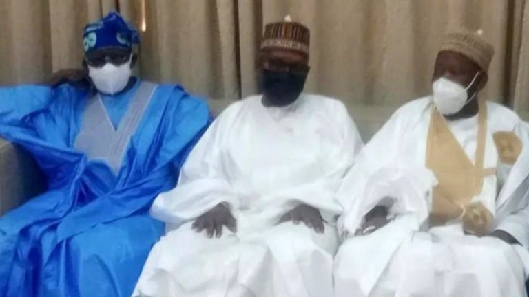 Dangote sobs as he describes Sani’s death to Tinubu