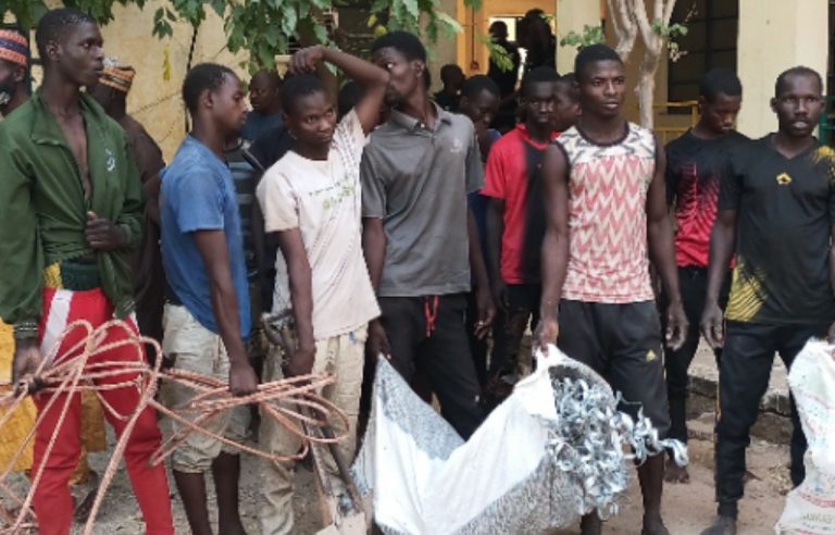 In Katsina, police apprehend 16 youths for allegedly vandalizing government properties