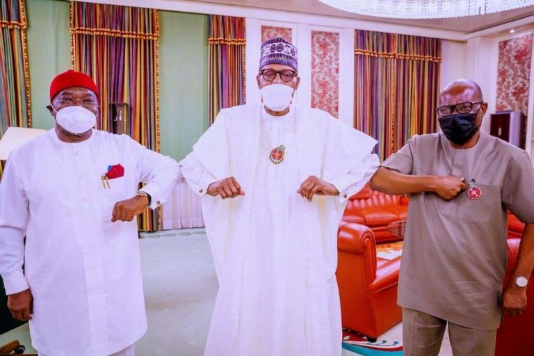 Ikpeazu meets with Buhari and calls for an Igbo presidency in 2023