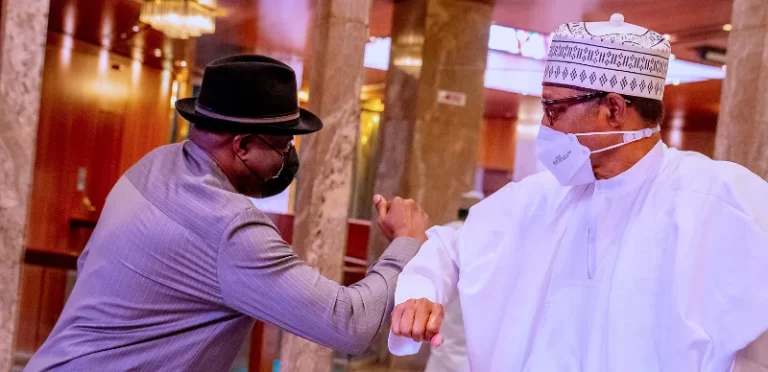 News Flash: Buhari meets Jonathan in Aso Rock