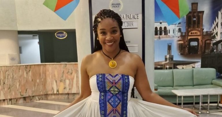 “I love my people,” Tiffany Haddish says as she arrives in Eritrea to a warm welcome