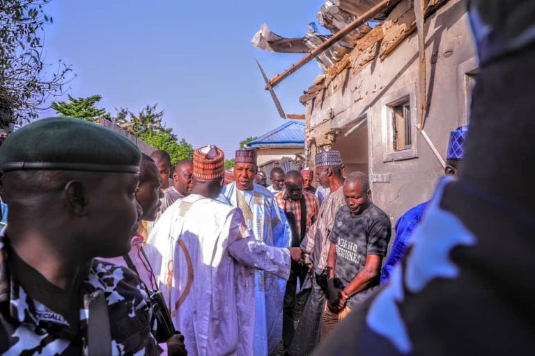 Zulum asks military to wake up as he visits the Maiduguri Estate Attack